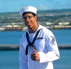 Maurice Enis - navigator - USS R Reagan - Hawaii