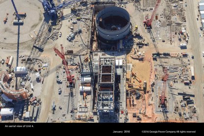 Vogtle 3 and 4 Construction Site 2 - Courtesy Georgia Power